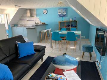Gîte pour 2 personnes, avec vue dans Plage de Morgat