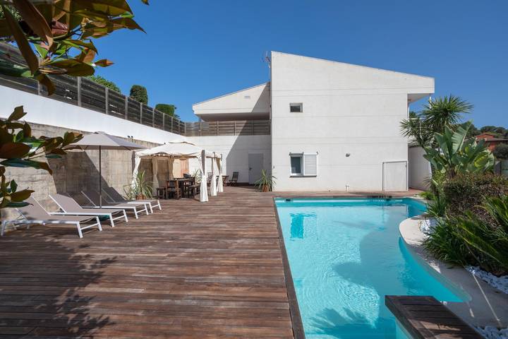 Casa rural para 10 personas, con vistas al mar además de jardín y terraza, Se admiten mascotas en Maresme - 4