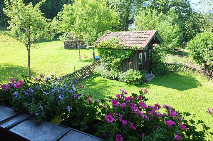 Ferienwohnung für 4 Personen, mit Balkon und Terrasse sowie Garten in Aschau im Chiemgau