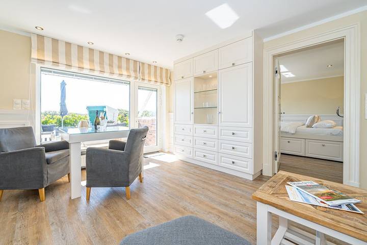 Ferienwohnung für 4 Personen, mit Sauna und Ausblick sowie Terrasse in Kampen (Sylt) - 2