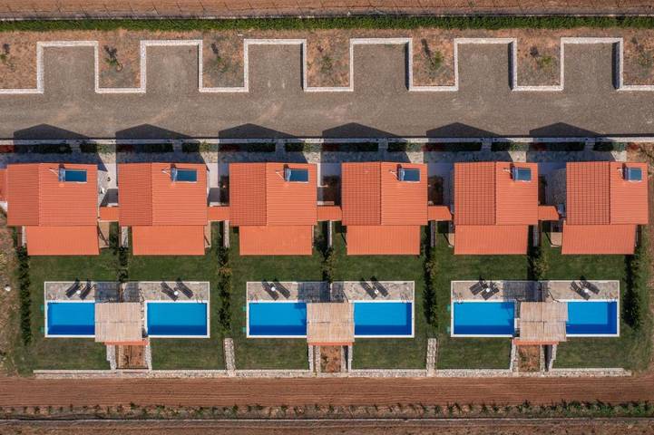 Villa für 4 Personen, mit Garten und Pool sowie Ausblick in Chalkidiki - 2