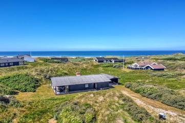 Ferienhaus mit Meerblick für 6 Personen, mit Terrasse in Grønhøj Strand