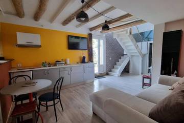 Gîte pour 4 personnes, avec terrasse et jardin à Serres-Castet