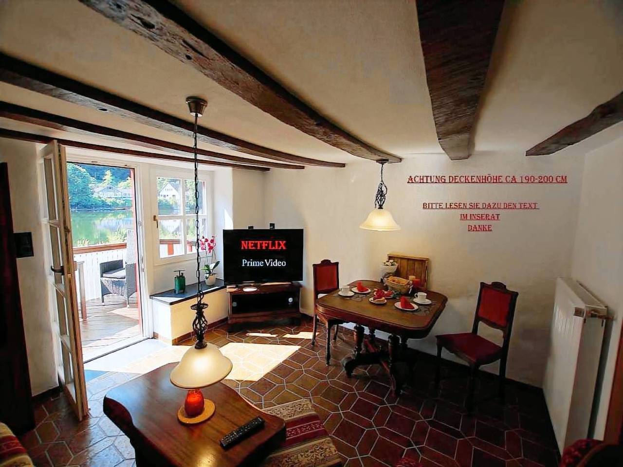 Ganze Wohnung, Altes Fährhaus anno 1 6 3 3 - Traumferienwohnung in exponierter Moselufer-Lage in Traben-Trarbach, Bernkastel-Kues & Umgebung