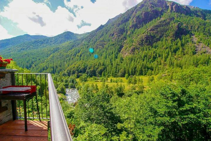 Location de vacances pour 4 personnes, avec terrasse à Ala di Stura - 3