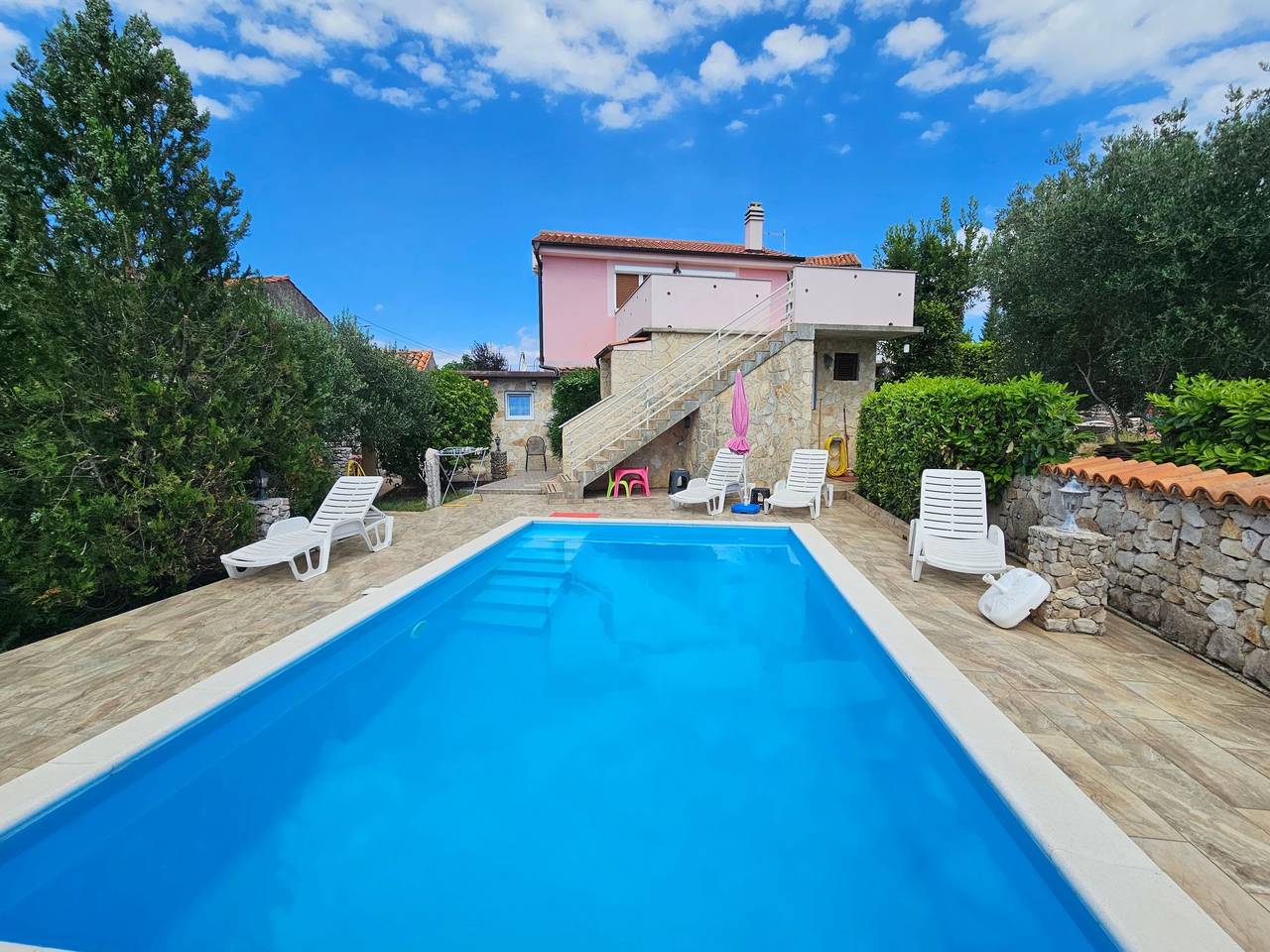 "Ferienhaus Kate" in Malinska-Dubašnica, Krk