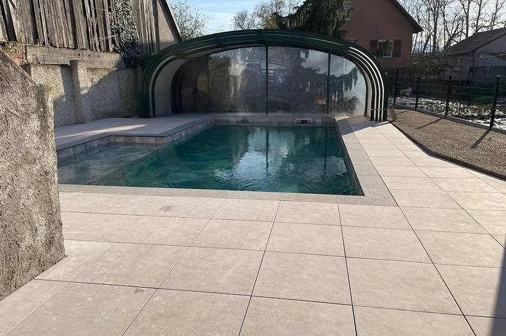 Ferienhaus für 10 Personen, mit Sauna und Terrasse im Elsass