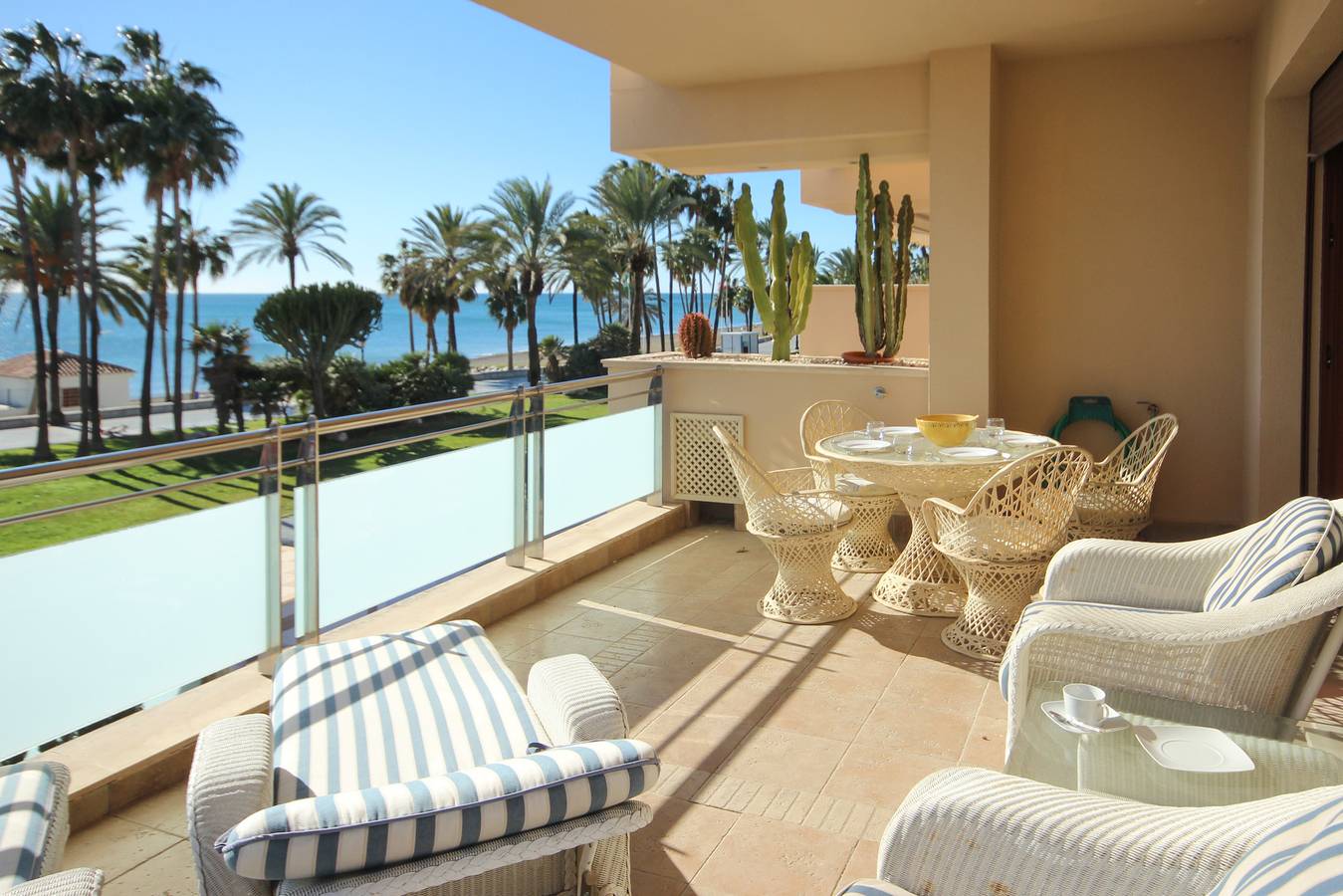 Hel leilighet, Ferieleilighet for 6 personer med hage in San Pedro Alcantara, Marbella