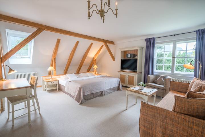 Hôtel pour 2 personnes, avec vue et jardin