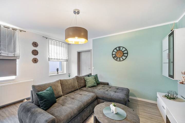 Ferienwohnung für 3 Personen, mit Garten in Saale-Unstrut