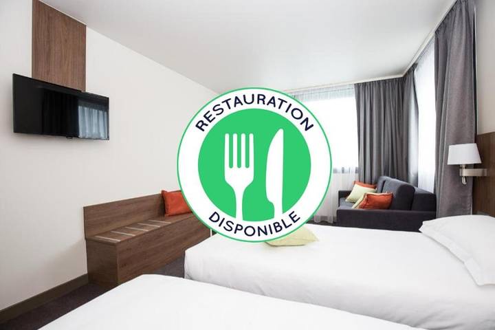 Hôtel pour 2 personnes, avec terrasse, animaux acceptés dans Gare de Metz Ville