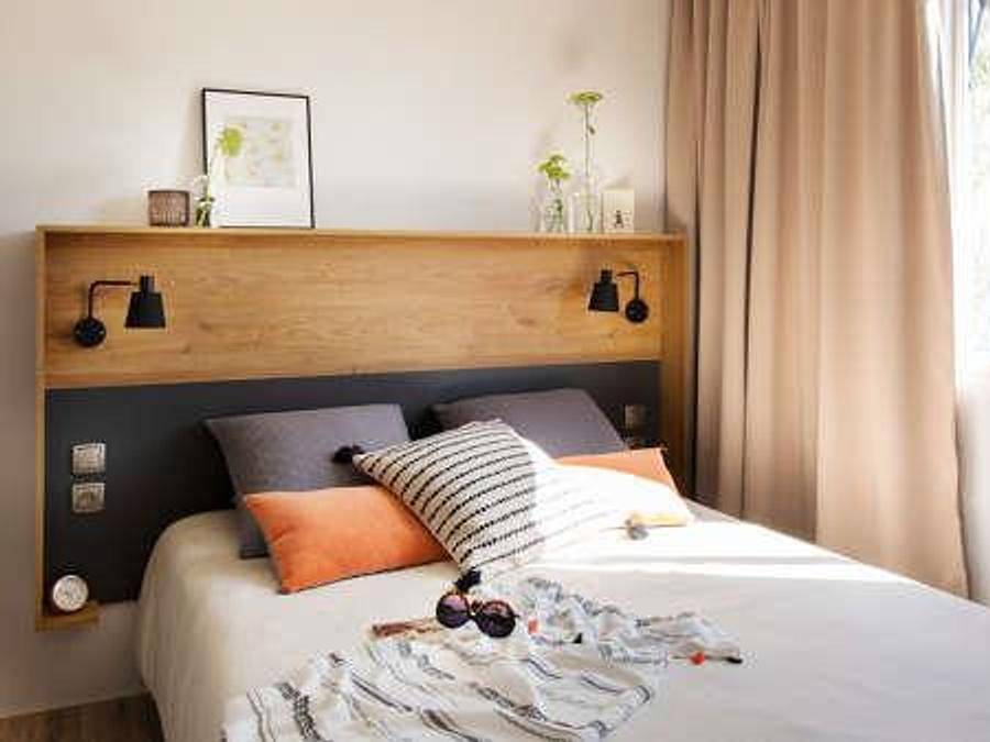 Camping Sites et Paysages - Pyrénévasion - Mobilheim 5 personen - Ardiden Tv Lv Halbüberdachte Terrasse in Sazos, Nationalpark Pyrenäen