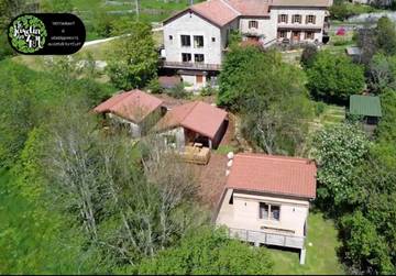 Chambre d’hôte pour 4 personnes, avec sauna ainsi que terrasse et vue à Saint-Régis-du-Coin