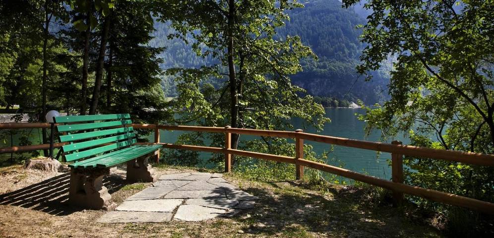 Hotel für 4 Personen, mit Garten und Seeblick sowie Sauna, mit Haustier in der Schweiz - 4