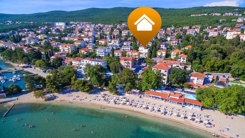 Ferienwohnung für 4 Personen, mit Balkon in Crikvenica - 4