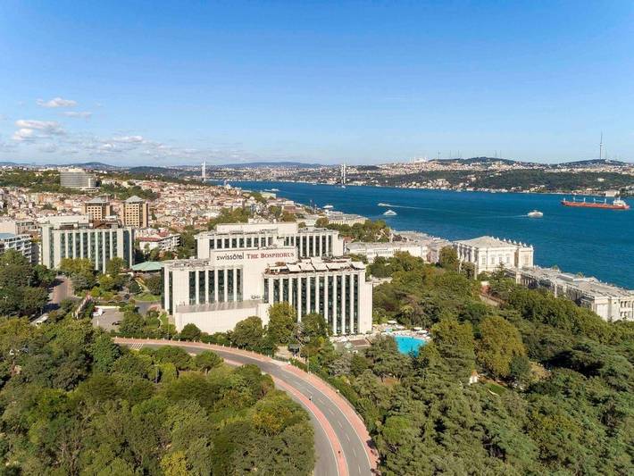 Hotel voor 3 personen, with zwembad and tuin as well as uitzicht and sauna in Istanbul