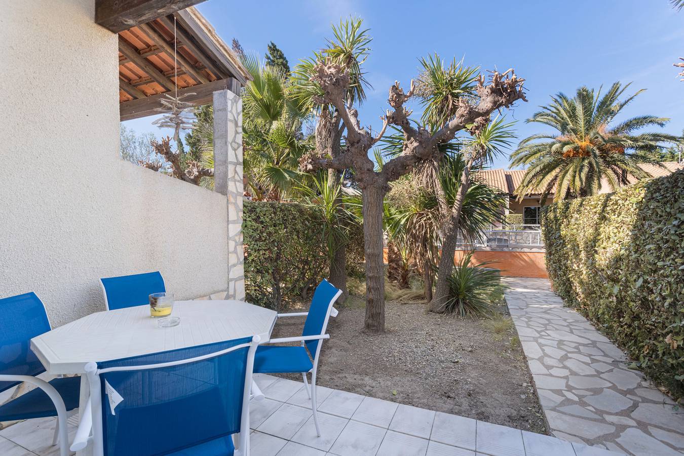 Ferienhaus 'La Capelle 4 Personnes 878' mit Gemeinschaftspool, Wlan und Klimaanlage in Roquefort-des-Corbières, Narbonne und Umgebung