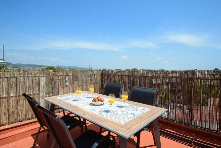 Ferienwohnung für 4 Personen, mit Meerblick und Terrasse in Castelldefels - 4