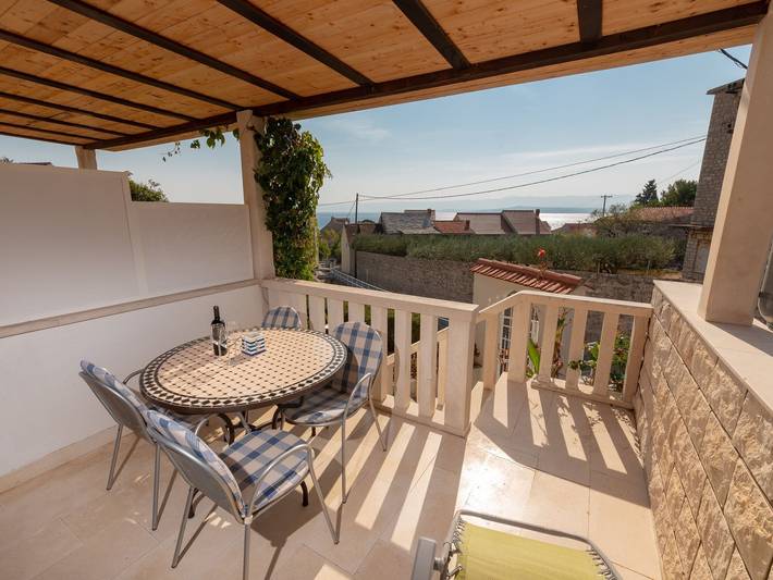 Ferienwohnung für 3 Personen, mit Terrasse, mit Haustier in Bol