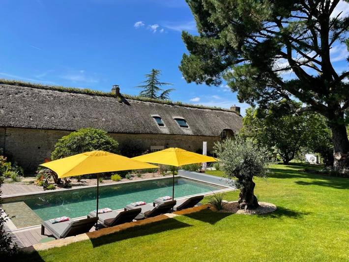 Maison d’hôte pour 4 personnes, avec Terrasse ainsi que Jardin et Piscine