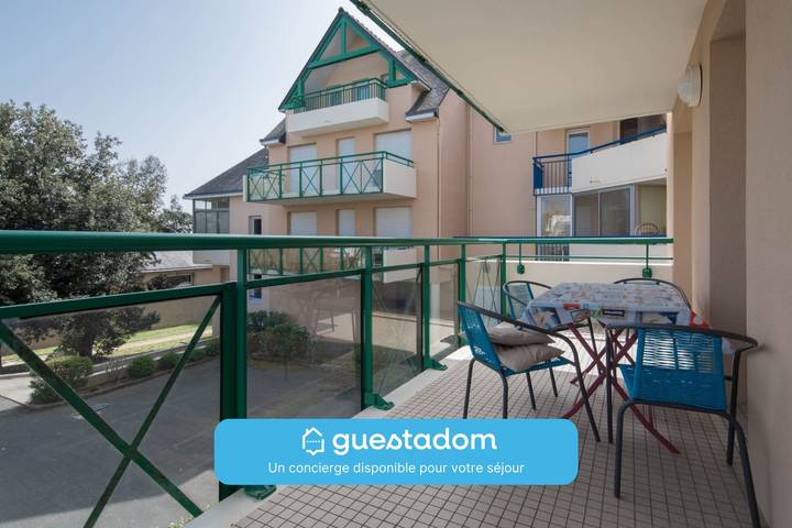 Vakantiewoning voor 4 personen, met balkon in Saint-Nazaire