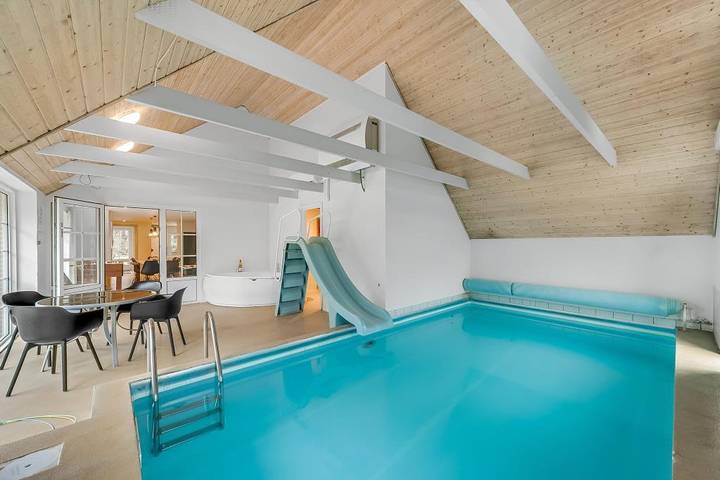 Villa für 14 Personen, mit Balkon/Terrasse und Pool sowie Sauna und Whirlpool in Vester Husby - 3