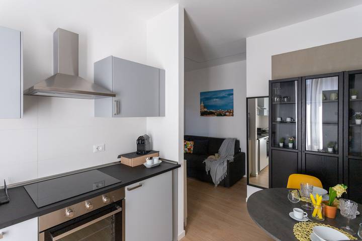 Studio pour 2 personnes à Pavie