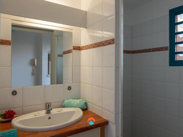 Gîte pour 3 personnes, avec terrasse ainsi que piscine et jardin dans Plage de Bois Jolan - 4