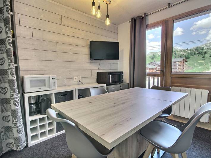 Apartamento entero, Encantador apartamento de 2 habitaciones a pie de pistas, renovado in Plagne Villages, La Plagne-Tarentaise