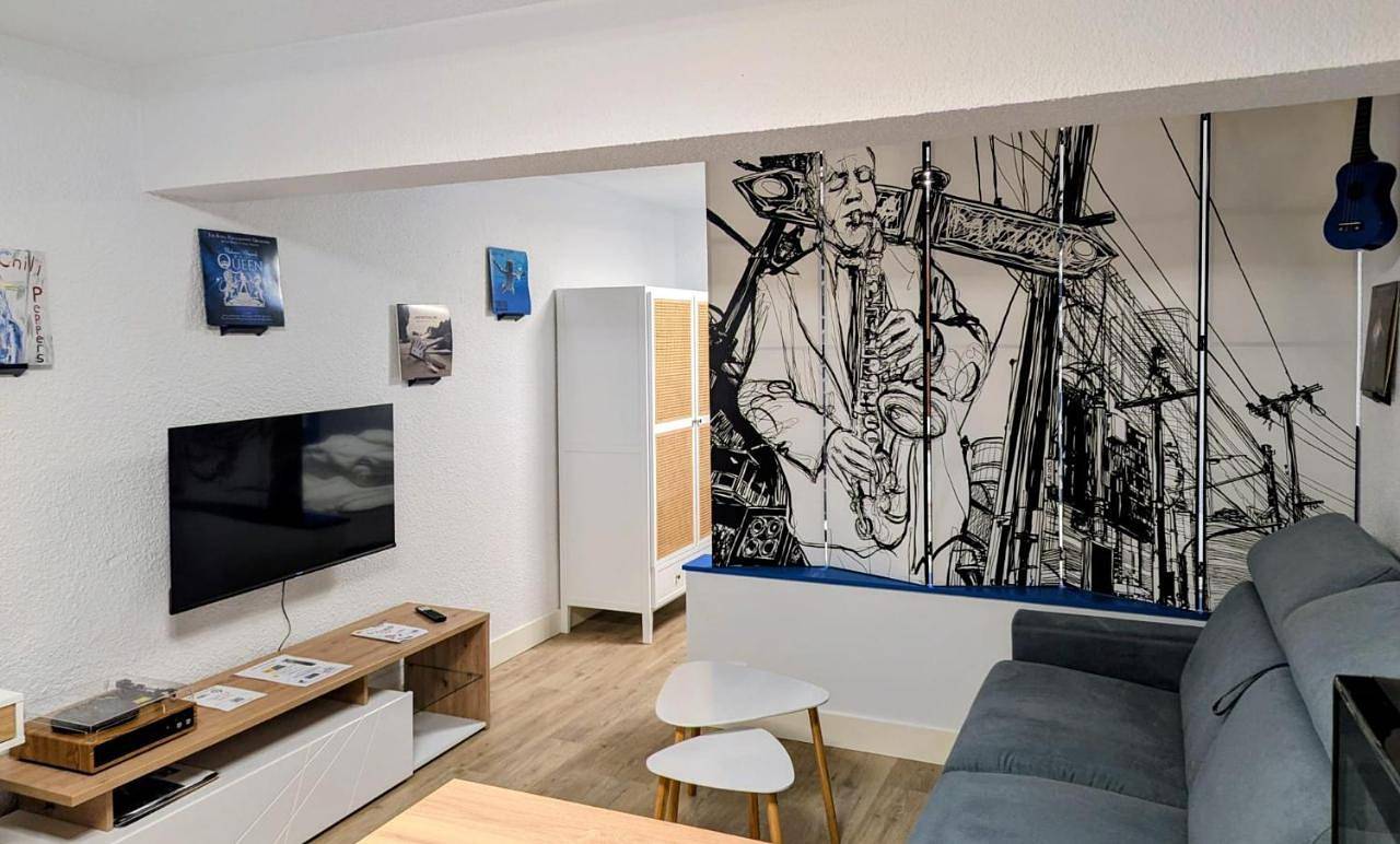 Appartement entier, Studio Music Blue - Bourgoin Centre in Bourgoin-Jallieu, Région de La Tour-du-Pin