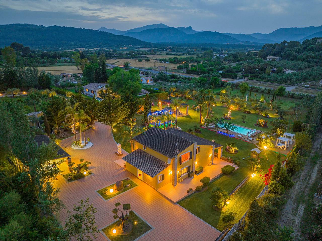 Casa rural 'Els Oscols 53' mit Meerblick, Wlan und Klimaanlage in Alcúdia, Mallorca Norden