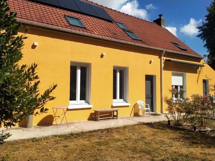 Location de vacances pour 6 personnes, avec Terrasse ainsi que Jardin et Vue dans Coudekerque-Village