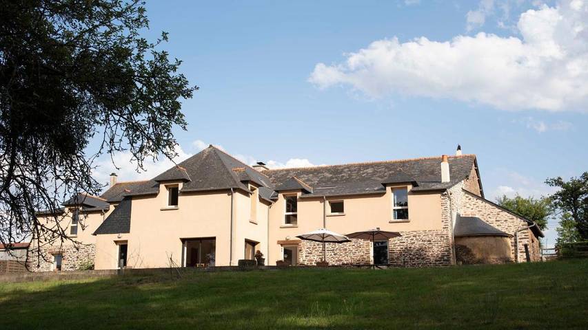 Maison de vacances pour 15 personnes, avec vue ainsi que terrasse et jardin - 1