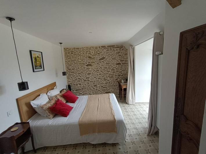 Chambre d’hôte pour 4 personnes, avec jardin et vue dans Ardevon - 4