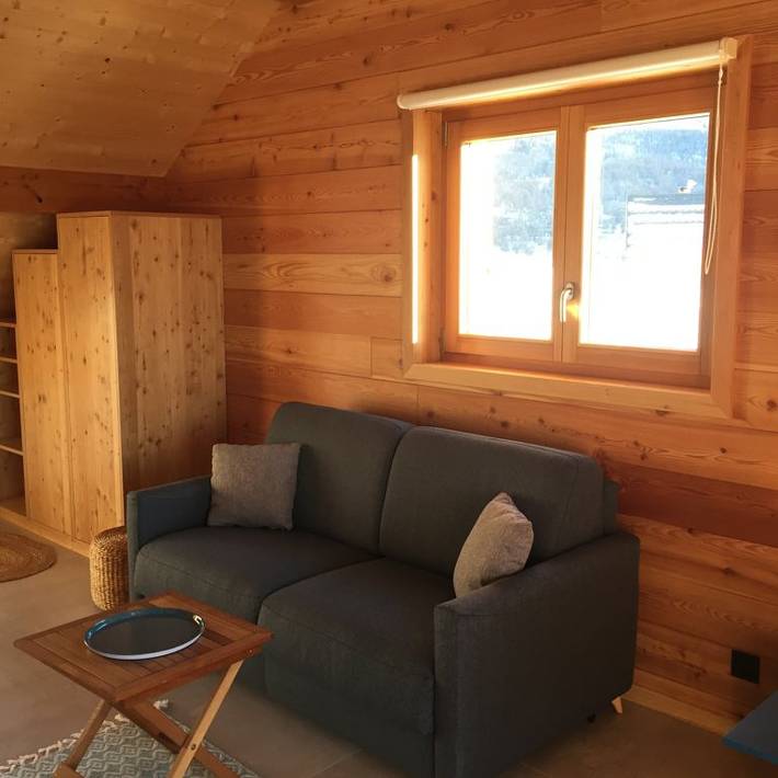 Gîte pour 6 personnes, avec balcon ainsi que jardin et vue sur le lac dans Hautes-Alpe - 2
