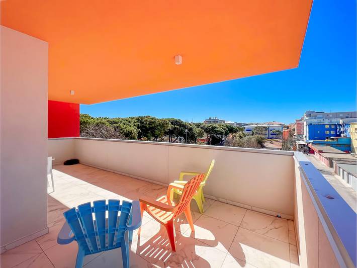 Ferienwohnung für 4 Personen, mit Balkon in Bibione