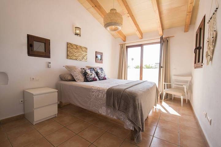 Family-Friendly Ibizenco-Style Vacation Home by the Sea in the Balearic Islands, Spain in Cala Serena, Felanitx