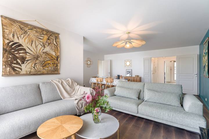 Location de vacances pour 6 personnes, avec terrasse à Nantes