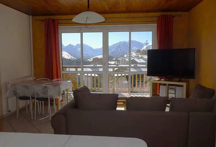 Chalet pour 4 personnes, avec vue et balcon à Huez - 2