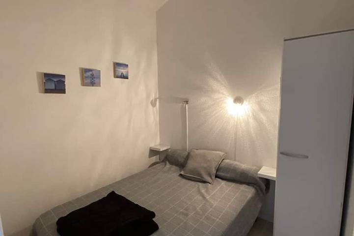 Ganze Wohnung, Wohnung mit Terrasse, Parkplatz und Hafenblick in Capbreton in Capbreton, Côte d’Argent