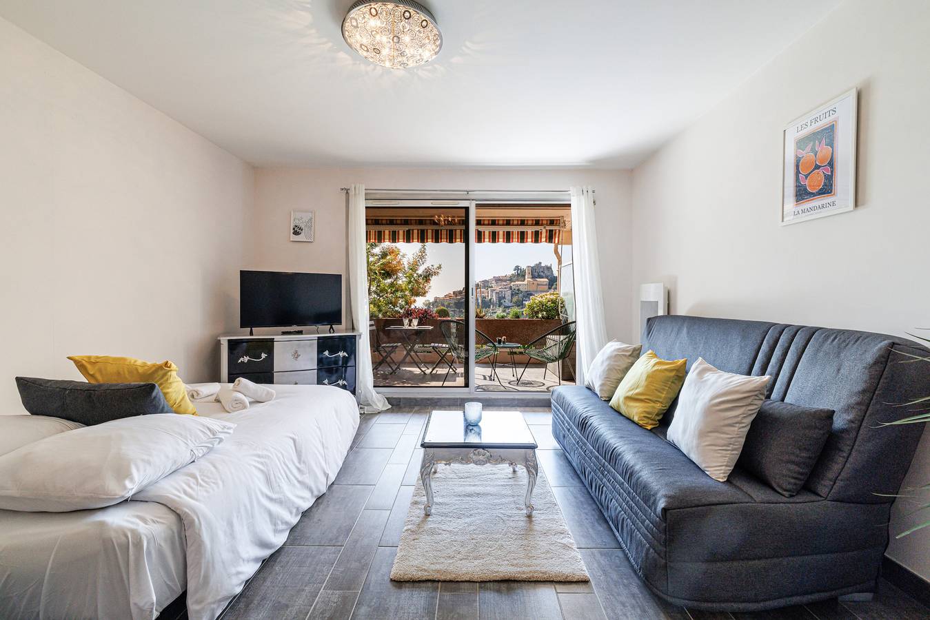 Studio entier, Les Balcons d'Eze in Èze, Côte méditerranéenne (France)