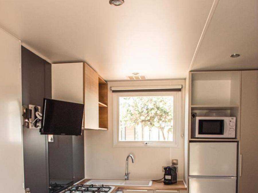 Camping Calypso - Mobilhome 4 personnes - Gamme Prestige - Faré - 2 chambres / 1 salle de bain - Climatisé in Torreilles, Côte d'Améthyste