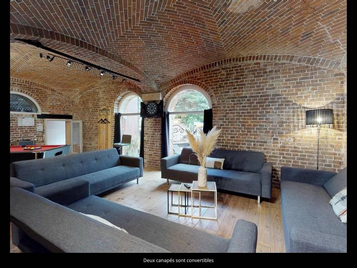 Maison de campagne pour 6 personnes, avec balcon/terrasse, animaux acceptés à Talmas - 4