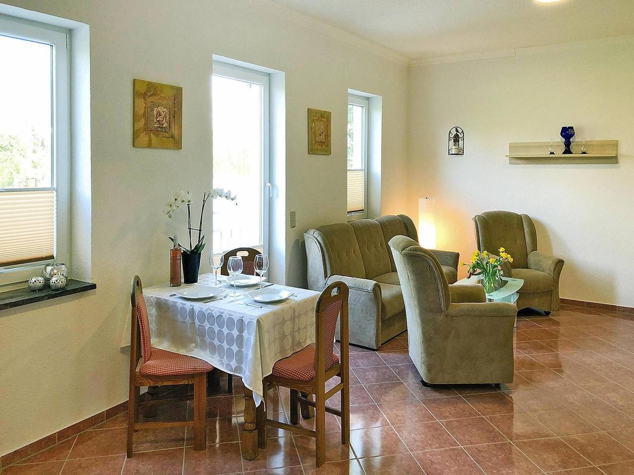 Ganze Wohnung, Appartementhaus Seeperle, Sommersdorf in Sommersdorf, Kummerower See