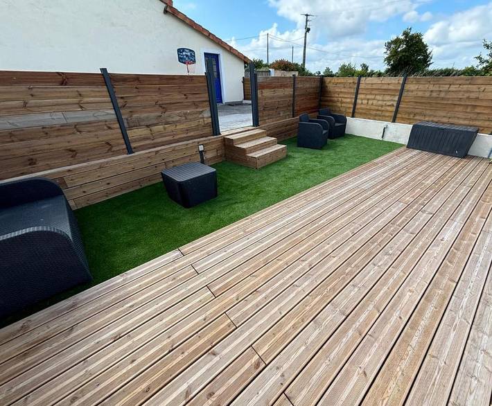 Gîte pour 5 personnes, avec piscine et jardin à Étusson - 4