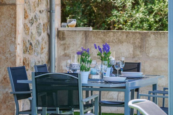 Holiday Home "Es Gassons" with Pool, Wi-Fi, Ac, Terrace & Garden in Maria de la Salut, Majorca Center