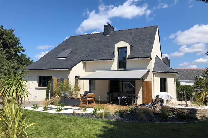 Maison de vacances pour 6 personnes, avec jardin à Surzur