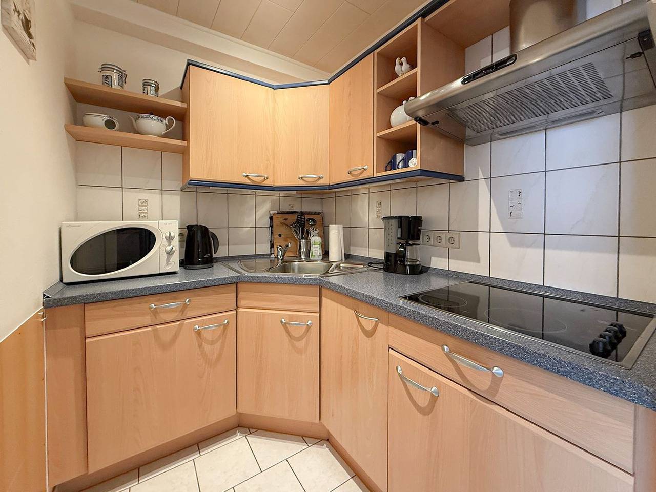 Ganze Wohnung, Ferienunterkunft Seeblick 41 auf Borkum mit Balkon und eingeschränktem Meerblick in Borkum