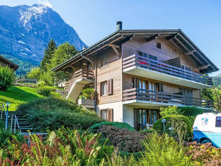 Vakantiewoning voor 4 personen, met balkon in Berner Oberland