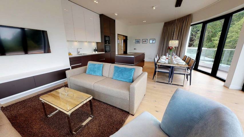Ferienwohnung für 4 Personen, mit Terrasse und Sauna in Timmendorfer Strand